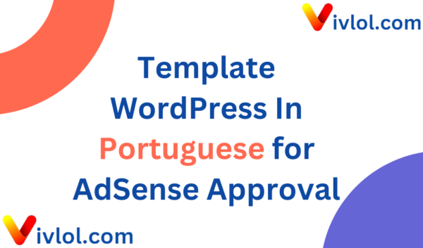 Template WordPress In Portuguese for AdSense Approval