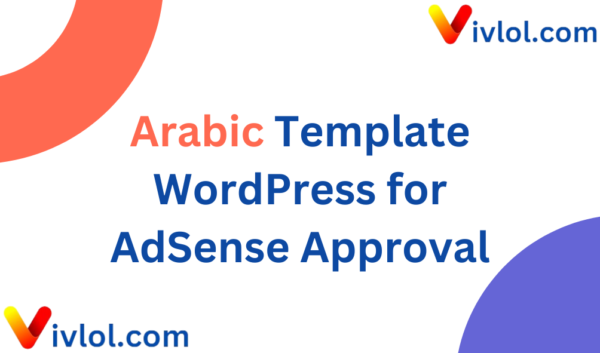 Arabic Template WordPress for AdSense Approval: